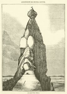 Peter-Botte-fjellet (gravering) av French School