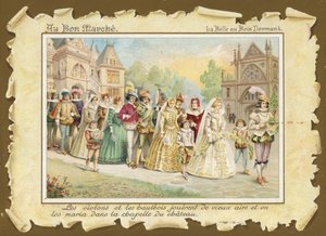 Forlater kapellet, Tornerose av French School