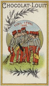Lebel rifle, 1886 av French School