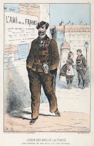 Legion of Friends of France (farget gravering) av French School