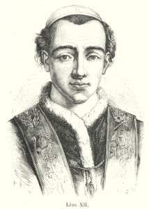 Leon XII (gravering) av French School