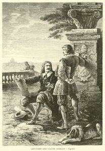 Lepoussin og Claude Lorrain av French School