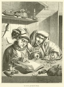 The Avars (gravering) av French School