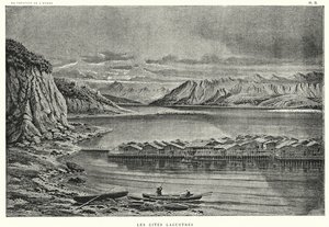 The Lacustrine Cities (gravering) av French School