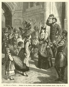 Helligdagene i Polen (gravering) av French School