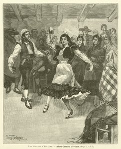 Gitanos i Spania (gravering) av French School