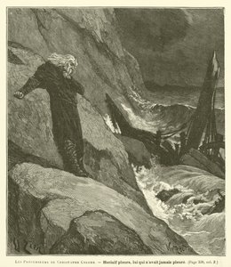 Forløperne til Christopher Columbus (gravering) av French School