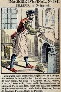 Les enamailleurs Limosin (Limoges) - bilder av Epinal, red. Pellerin av French School