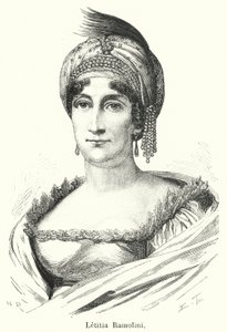 Letitia Ramolini (gravering) av French School