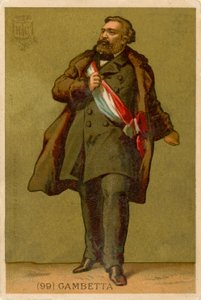 Leon Gambetta av French School