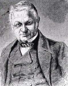 Louis-Adolphe Thiers (1797–1877) fransk statsmann, historiker og journalist (gravering) av French School
