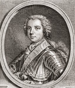 Louis, Dauphin av Frankrike, 1729 1765. Eneste gjenlevende sønn av kong Ludvig XV. Fra Les Heures Libres utgitt 1908. av French School