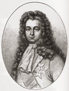 Louis François Marie Le Tellier Marquis of Barbezieux, 1668 1701. Fransk statsmann. Fra Les Heures Libres utgitt 1908. av French School