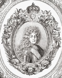Louis XIV (1638-1715) fra 
