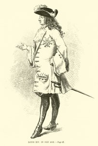 Ludvig XIV i alderdommen av French School