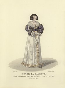 Louise de la Fayette, ærespike til Anne av Østerrike, dronningkonsort av kong Louis XIII av Frankrike