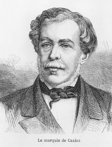 Luís Alves de Lima e Silva, hertug av Caxias (gravering) av French School