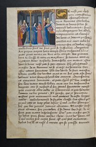 MS Hunter 252 062v Side fra Hundred New News, ca. 1461-62 av French School
