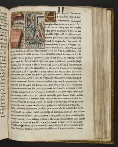 MS Hunter 252 137r-side fra Hundred New News, ca. 1461-62 av French School