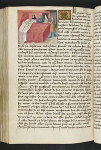MS Hunter 252 164v Side fra Cent Nouvelles Nouvelles, ca. 1461-62 av French School