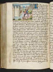 MS Hunter 252 169v Side fra Cent Nouvelles Nouvelles, ca. 1461-62 av French School