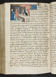 MS Hunter 252 173v Side fra Cent Nouvelles Nouvelles, ca. 1461-62 av French School