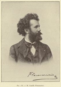 M Camille Flammarion (gravering) av French School