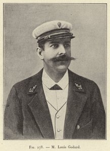 M Louis Godard (gravering) av French School
