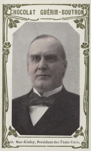 Mckinley, president i USA (farget bilde) av French School
