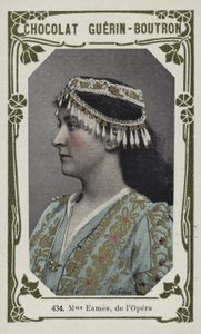 Madame Eames, de lOpera (farget bilde) av French School