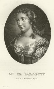 Madame de Lafayette av French School