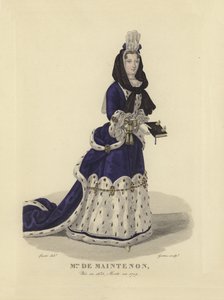 Madame de Maintenon, elskerinne til kong Louis XIV av Frankrike