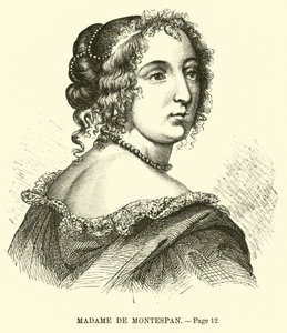 Madame de Montespan von French School