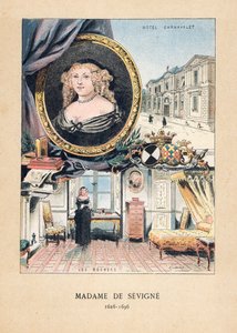 Madame de Sevigne av French School