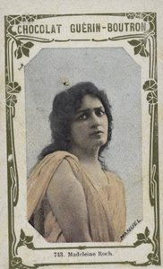 Madeleine Roch (farget bilde) av French School