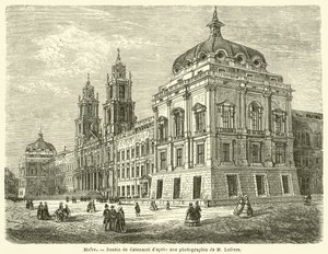 Mafra (gravering) av French School