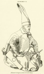 Mahomet II (gravering) av French School