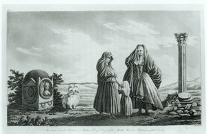 Maltesiske kvinner, fra antikkens og moderne Malta av Pierre Marie Louis de Boisgelin de Kerdu, utgitt 1805 av French School