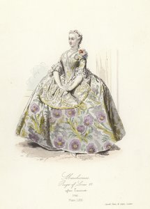 Marchioness, regjering av Louis XV av Frankrike av French School