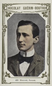 Marconi, Savant (farget bilde) av French School