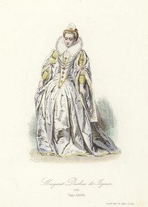 Margaret, hertuginne av Joyeuse av French School