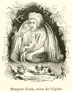 Margaret Finch, sigøynernes dronning (gravering) av French School