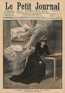 Marguerite Steinheil i fengsel, forsideillustrasjon fra 