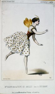 Maria Taglioni (1804-84) som bidronning i Le Juif feilaktig av Jacques Fromental Halevy (1799-1862) ca. 1852 av French School