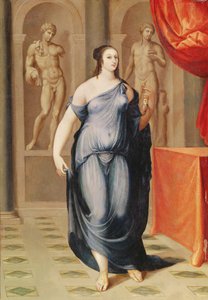Marie dEscoubleau, grevinne av Tessé, 1598 av French School