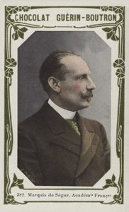 Marquis de Segur, French Academy (farget bilde) av French School