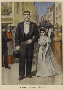 Ekteskap med en gigant, Pantin, Frankrike, 1897