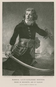 Marskalk Louis-Alexandre Berthier av French School