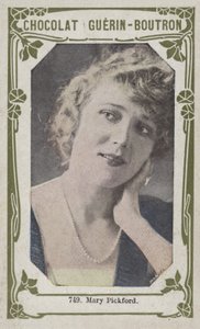 Mary Pickford (farget bilde) av French School