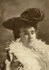 Matilde Serao (1856-1927) (lito) av French School
